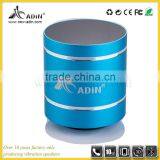 Wholesale Party Silver Bluetooth 2.1 Adin 10w Vibrating Mini Speaker thumbnail-5