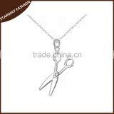 HOT selling Trendy Creative cheap scissors necklace pendants/