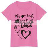 Girls Women Short Sleeve Tshirt Heart Design Comfortable Tees thumbnail-3