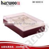 Wooden Box With Acrylic Windows and Lid thumbnail-1