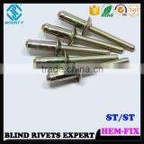 HIGH QUALITY HOT SELLING FACTORY HIGH SHEAR STRENGTH HEM-LOCK BLIND RIVETS FOR TRUCK thumbnail-3