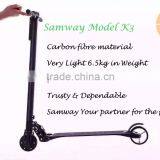 Samway Robot 2016 Newest Best Quality Light Weight Carbon Fiber Portable Folding Electric Bike thumbnail-5