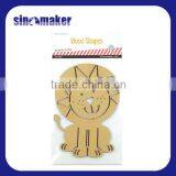 Lovely wooden animal shapes mdf shapes craft