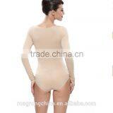 Women's Shapewear Long Sleeve Open Crotch Body Shapers Plus Size thumbnail-2