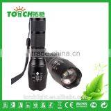 Bike Flahslight Super Waterproof High Power Flashlight T6 Zoomable Flashlight 1000lumens 10 w for 3*AAA Battery Flahslight