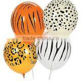 Latex Jungle Animal Print Balloons thumbnail-1