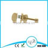 Guitar Shape Wooden and Bamboo Material Usb Many Packaging Avalibale thumbnail-2
