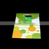 2016 Green Luxury Shopping Paper Bag With Ribbon Handle thumbnail-2