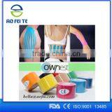 Aofeite High Quality Sports Cotton Elastic Bandage Medical Device Kinesiology Therapeutic Tape thumbnail-1