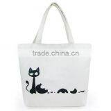 Recycled One Color Printed Canvas Cotton Shopping Bag Road Bag Supplier's Choice thumbnail-1