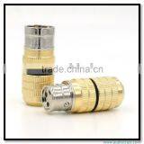 OEM Gold Plated Balance Plug XLR Connector