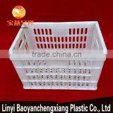 510x350x300mm Turnover Pear Plastic Basket for Transportation thumbnail-1