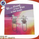 Promotional Silver Etching Bronze Metal Bookmarks Wholesale With Own Logo thumbnail-5