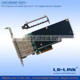 Intel XL710 Chipset PCI-E 3.0 4 SFP+ 10Gbps NIC Compatible XL710-DA4FH thumbnail-2