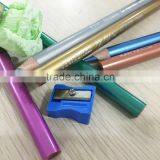 7" Jumbo Size Round Shape Soft Wood High Quality 5.0mm Metallic Colored Pencil thumbnail-5