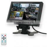 7 tft lcd color quad monitor