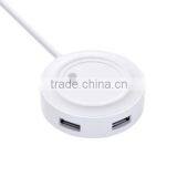 Fashion Shape 4 Ports USB2.0 Hub With Led Light