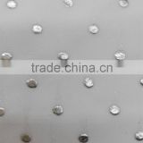 new alibaba china 75D polyester chiffon beads with disu technics fabric