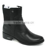Fashion Ladies Winter Boots Black Short Boots thumbnail-1