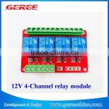 12V 4-Channel Relay Module Expansion Module Layer PCB