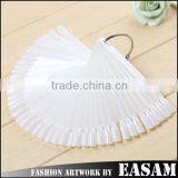 Nail Supplier Wholesale Fan-shaped Nail Color Chart,fan-shaped Nail Polish Color Display Quality Choice