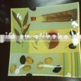 2015 New Decal Printing Square Glass Plate thumbnail-4