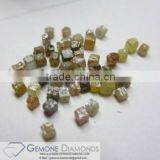 Excellent Quality Natural Loose Mixed Color Drilled Diamond Beads for Necklace