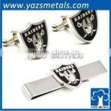 Brand Logo Design Cufflink and Tie Pin Gift Set thumbnail-1