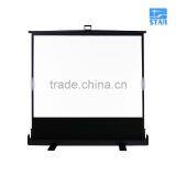 60 Inch 16:9 Floor Pull-up Projection Screen, Portable Projection Screens Easy Carry thumbnail-6