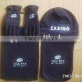 100% Polyester Soft Fleece Winter Cap Scarf and Warm Ski Glove
