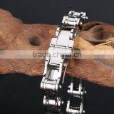 Fashion Chain Bracelet Hot Sale For Woman Supplier High Quality Stainless Steel Bicycle Chain Bracelet thumbnail-3