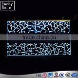 Hanging Acrylic Led Light Panel With Multicolor Led Edge Lit Sign ,logo Printed in Middle