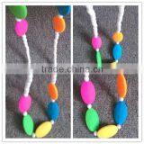 Teething Necklace Chic BPA Free Fashion Silicone Jewellery,fashion Silicone Teething Jewellery