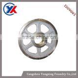 round crankshaft pulley wheel