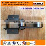 High Quality Durable Swamp Buggy Excavator Steel Chains and Track Shoes , Floating Excavator Chains , MAXWAY Machine Company thumbnail-3