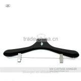 HH White Round Shoulder 17" Adult Man Woman Top Jacket Cloth Plastic Hangers thumbnail-6