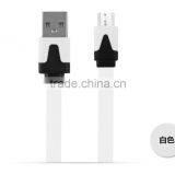 1M 2M 3M Flat Micro USB Data Sync Cable Charger for Samsung Galaxy HTC SONY LG thumbnail-1
