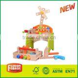 Wooden Assembly Toy Toy Tool Set Workbench thumbnail-1