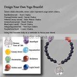 Stainless Steel and Natural Stone Beads Bracelet Men Jewelry Bracelet thumbnail-4