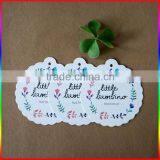 High Quality Custom Paper Hang Tag