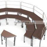 Aluminum Portable Choral Stage Movable Choral Risers for Sale thumbnail-5