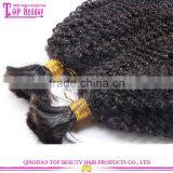 Unprocessed 100% Indian Raw Hair Bulk Yaki Bulk Hair Styles Bulk Hair Dye Color thumbnail-6