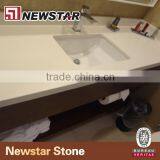 Newstar Hotel White Quartz Vanity Top