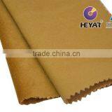 Yellowish-brown Solid Dyeing 100% Cotton Flocked Velvet Fabric thumbnail-1