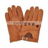 New Premium Men's Unlined Deerskin Leather Gloves. Hand Sewing Breathable Driving Gloves . thumbnail-2
