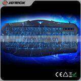 2015 the Latest 3 Colors LED Light Crack Backlit Professional Gaming Computer Keyboard---JK666 thumbnail-5
