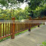Factory Price Wood Color Aluminium Profiles for Road Railings thumbnail-4