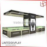 High-grade Wooden Glass Well-know Watch Display Cabinet