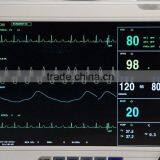 Promotion Price Multi Parameter 12 Inch Patient Monitor Wifi ETCO2 IBP Trolley Optional thumbnail-5