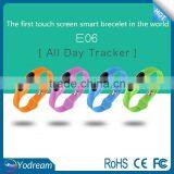 E06 Smart Healthy Bracelet IP67 Waterproof Bluetooth V4.0 Wristband With Remote Capture Compatible for Android and IOS thumbnail-6